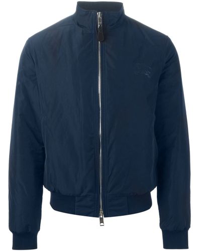 burberry blue bomber jacket