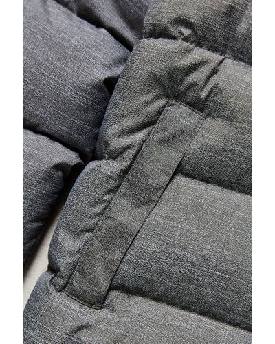 The North Face Synthetic Nuptse Jacket In Grey Gray For Men Lyst