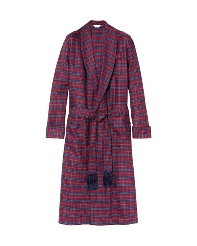 derek rose wool robe