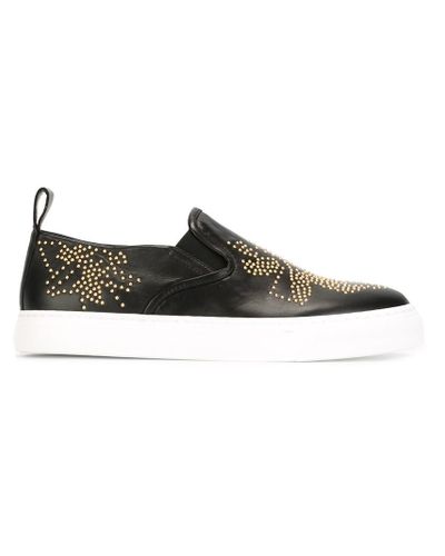 chloe slip on shoes