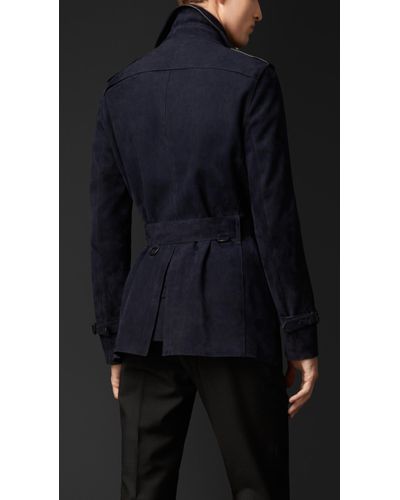 burberry blue coat