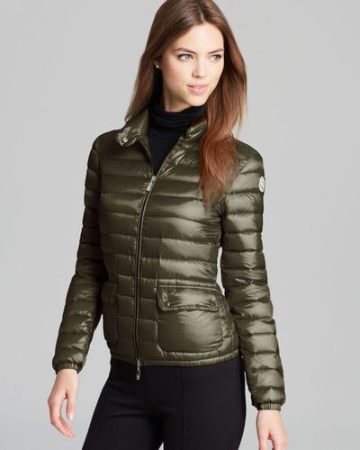 Moncler Lans Lightweight Down Jacket in Olive (Green) - Lyst