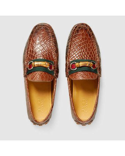 Gucci Alligator Loafers Sale Online, UP TO 70% OFF | lotuspriorat.com