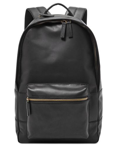 fossil estate backpack black