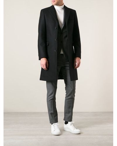 Acne Studios 'Garret' Coat in Black for Men - Lyst
