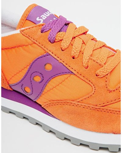 purple saucony