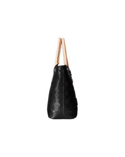 Guess Synthetic Juliana Bucket Bag With Stitching in Black - Lyst