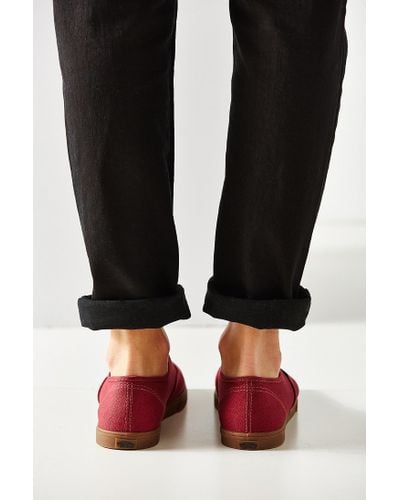 vans lo pro maroon