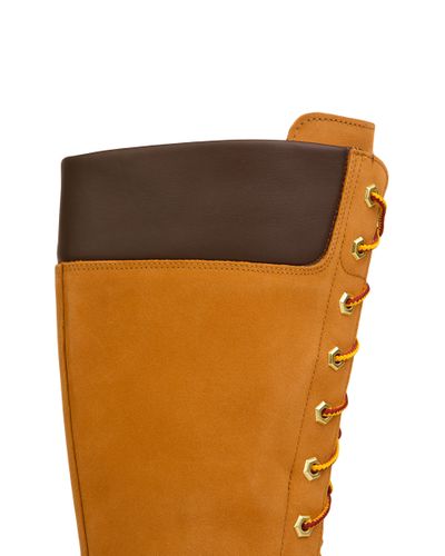 Timberland 14-inch Side Zip Waterproof Boots In Wheat in Natural | Lyst