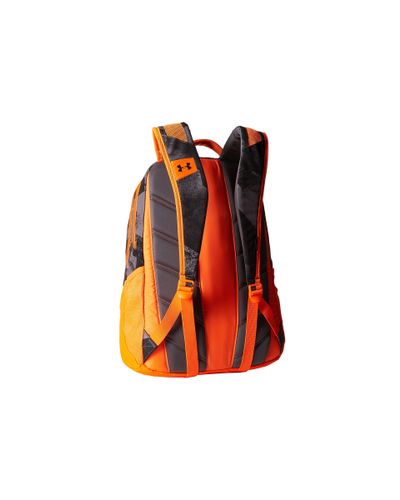 orange under armour backpack