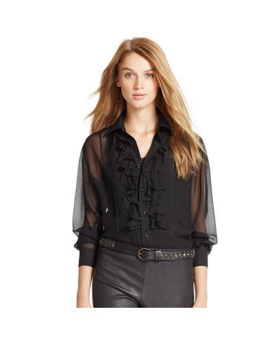 polo ralph lauren blouses