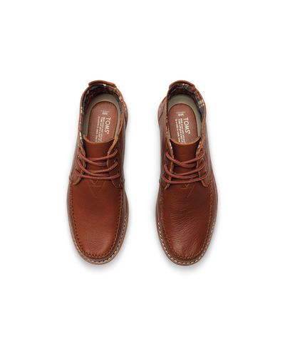 Full grain leather chukka boots Clearance