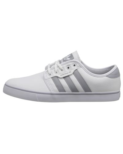 adidas Seeley in White/Mid Grey/White (Gray) for Men - Lyst