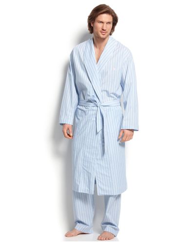blue polo robe
