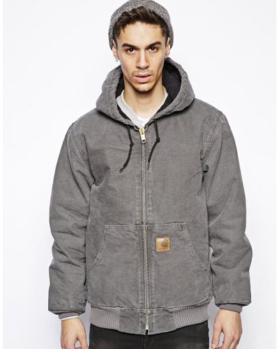 gray anorak