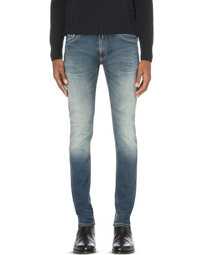 Replay Jeans Hyperflex Jondrill Skinny Fit Black Superstretch - ShopperBoard