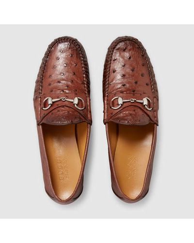 Gucci ostrich shoes Clearance