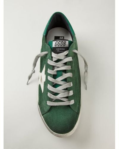 golden goose neon green