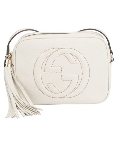 gucci soho disco bag white