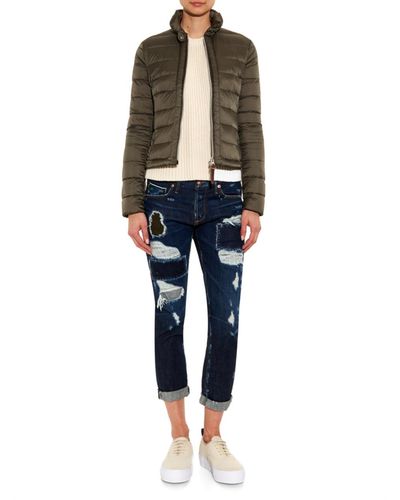 woolrich light down jacket