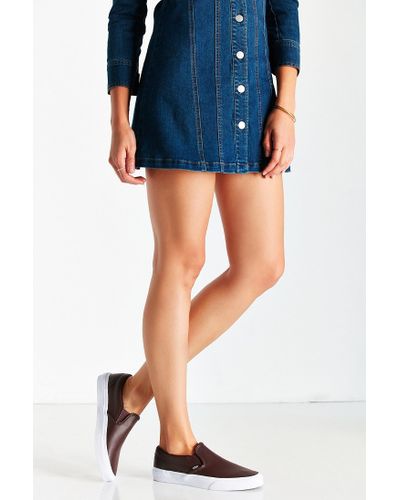 vans maroon and brown