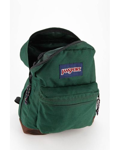 hunter green jansport backpack