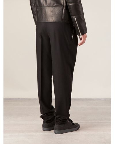 balenciaga pants mens black