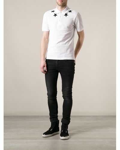 white givenchy polo