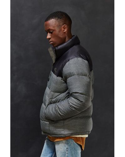 The North Face Synthetic Nuptse Jacket In Grey Gray For Men Lyst