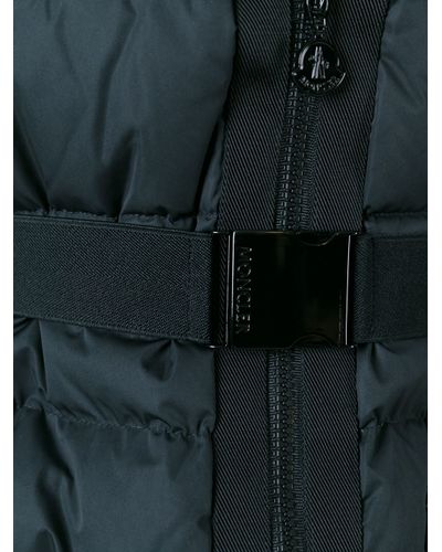 Moncler 'lanoux' Padded Coat in Black - Lyst