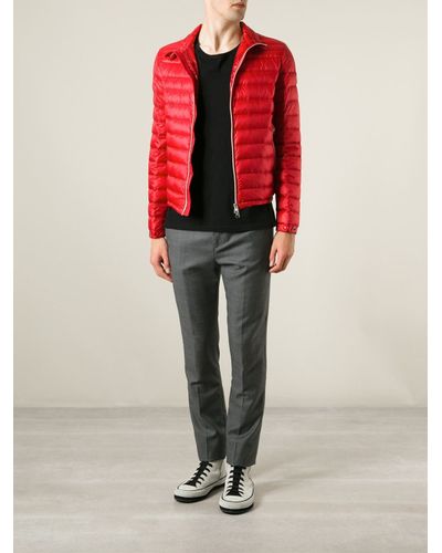 moncler daniel jacket red