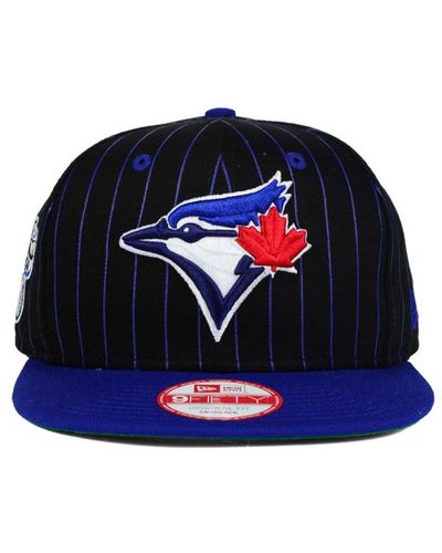 Ktz Toronto Blue Jays Vintage Pinstripe 9fifty Snapback Cap For Men Lyst