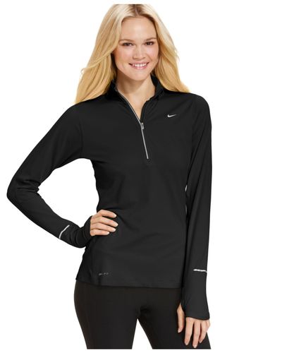 dri fit half zip