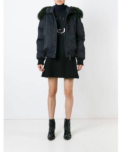 kenzo black bomber jacket