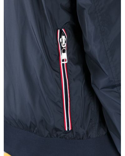 moncler windbreaker blue