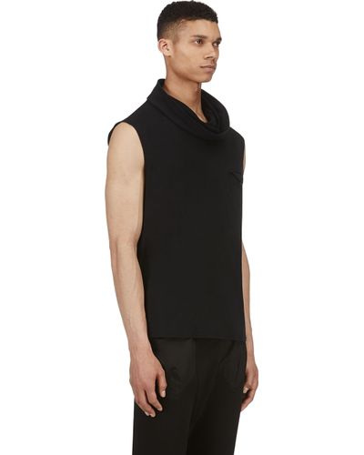 sleeveless turtleneck male