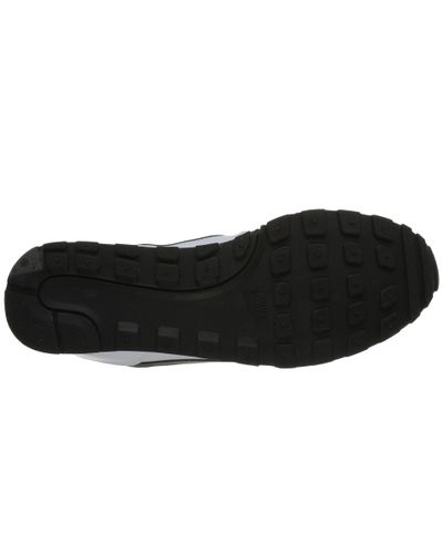 Nike Md Runner 2 Leather in White/Black (White) for Men - Lyst