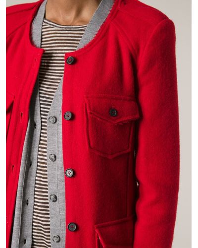 isabel marant red jacket