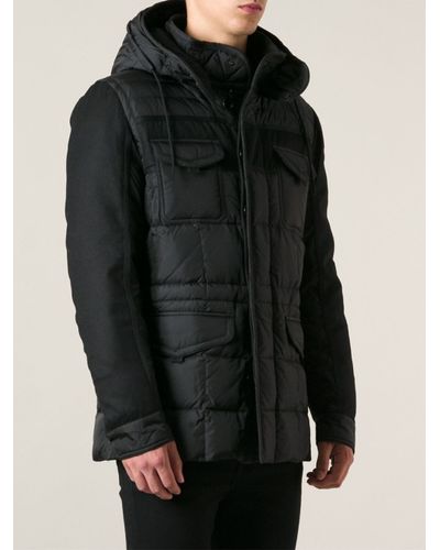 Moncler 'Jacob' Padded Jacket in Black for Men - Lyst