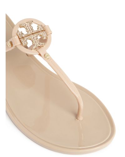 tory burch nude flip flops
