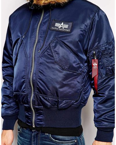 alpha industries rep blue