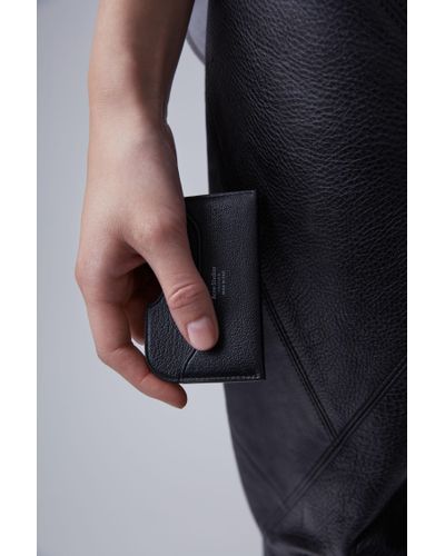 Acne Studios Leather Elmas G in Black | Lyst