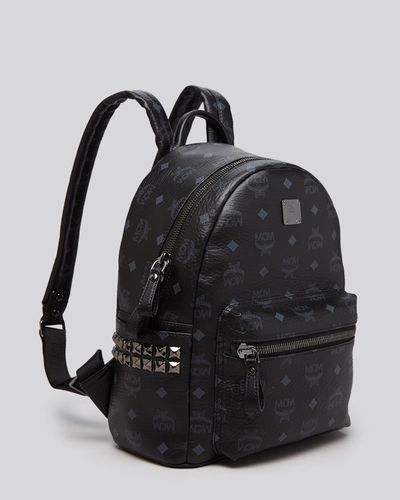 mcm stark backpack black