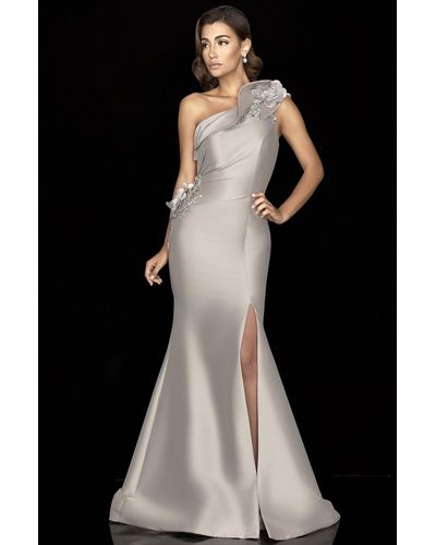 terani couture one shoulder gown