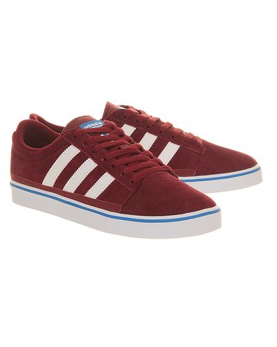 adidas Originals Rayado Low in White (Red) for Men - Lyst