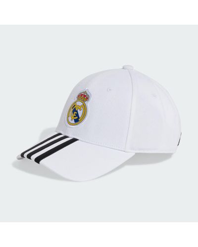 adidas Real Madrid Home Baseball Cap - White