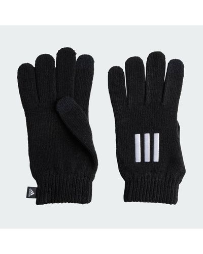 adidas Essentials 3-Stripes Gloves - Black