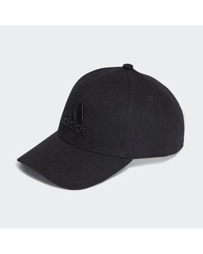 adidas Big Tonal Logo Baseball Cap - Black