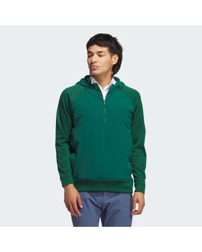 adidas Ultimate365 Tour Frostguard Padded Hoodie - Green