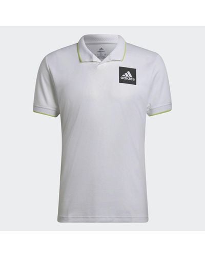 adidas Paris Heat.Rdy Tennis Freelift Polo Shirt - Grey